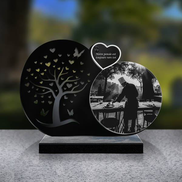 plaque funéraire cuisinier