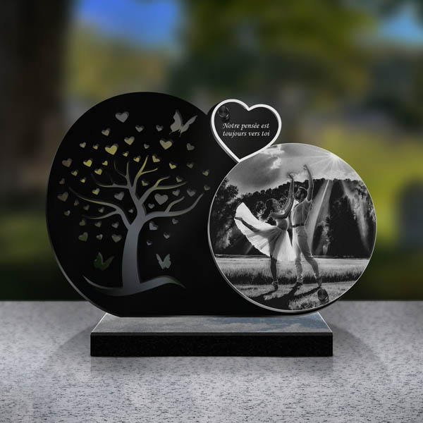 plaque funéraire danseurs