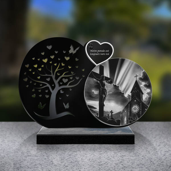 plaque funéraire église