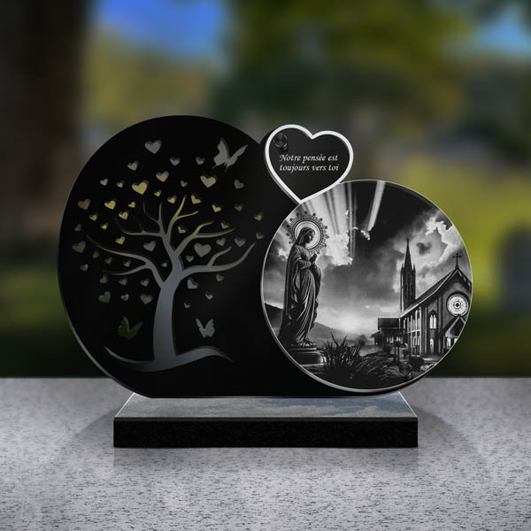 plaque funéraire église