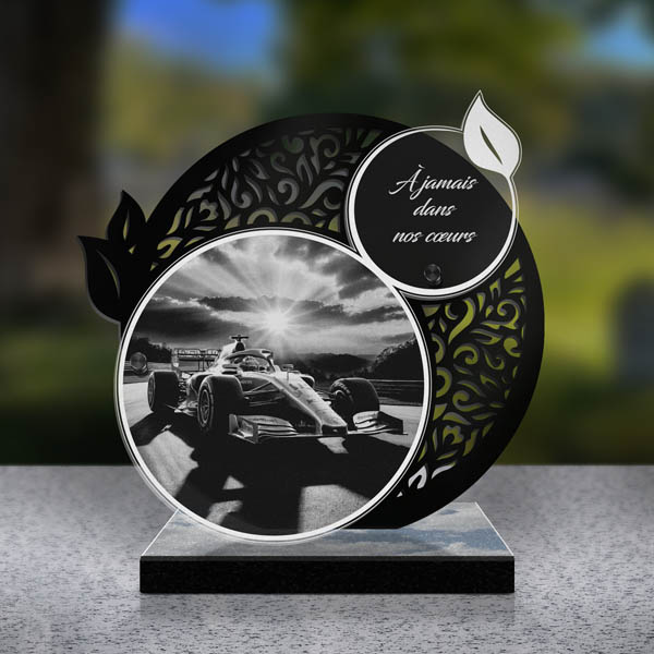 plaque funéraire feuille f1