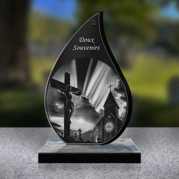 plaque funéraire église