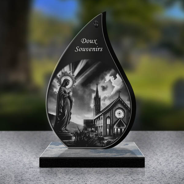 plaque funéraire église